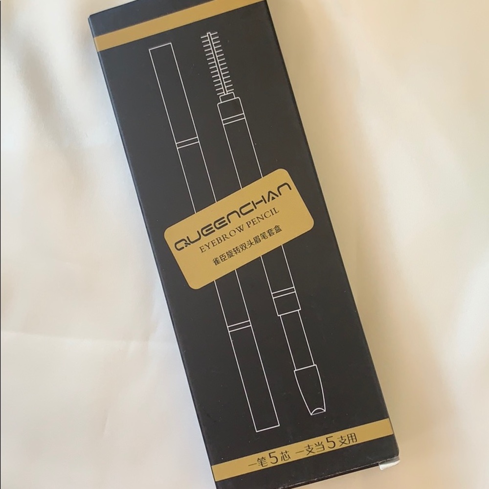 Brand New 4 Eyebrow pencils with Stencils